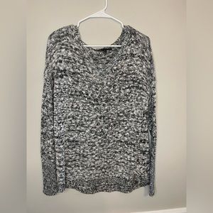 Rock & Republic Sequin Heather Gray Sweater